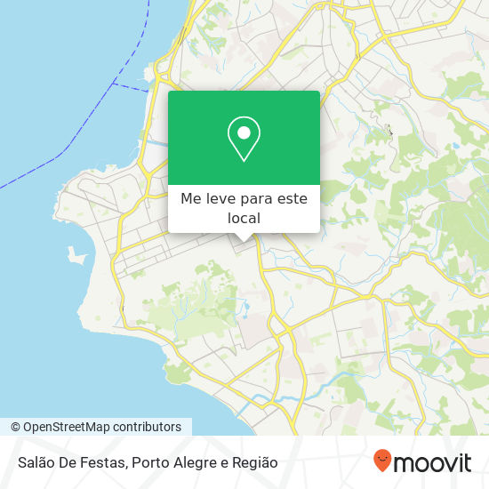 Salão De Festas mapa