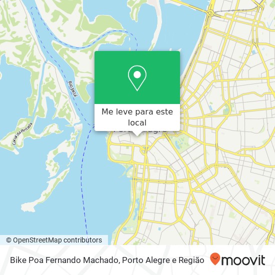 Bike Poa Fernando Machado mapa