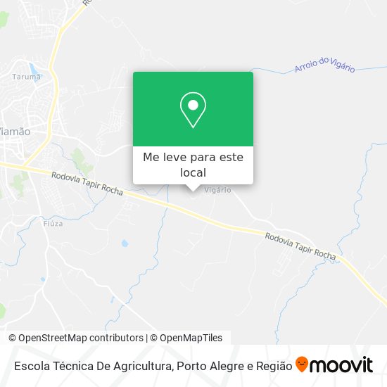 Escola Técnica De Agricultura mapa