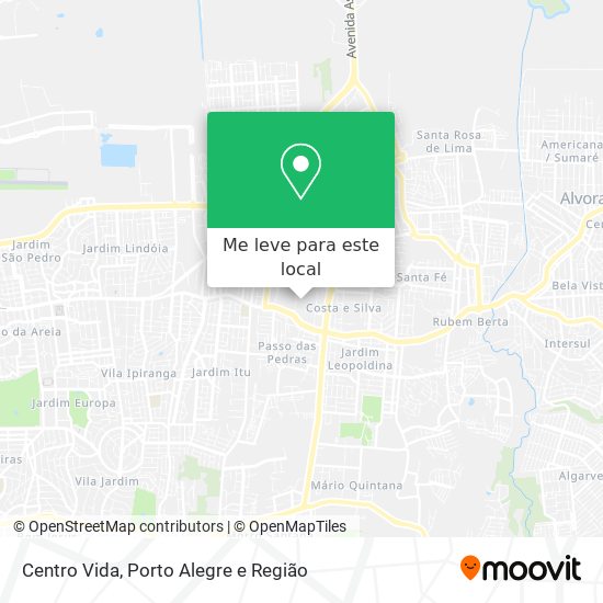 Centro Vida mapa