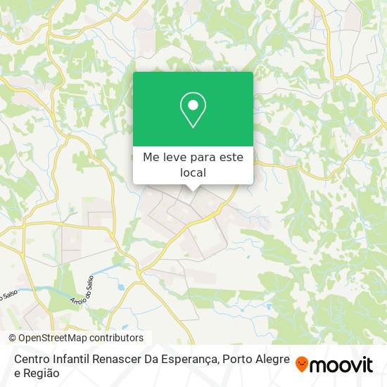 Centro Infantil Renascer Da Esperança mapa