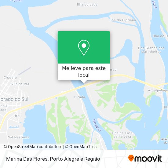 Marina Das Flores mapa