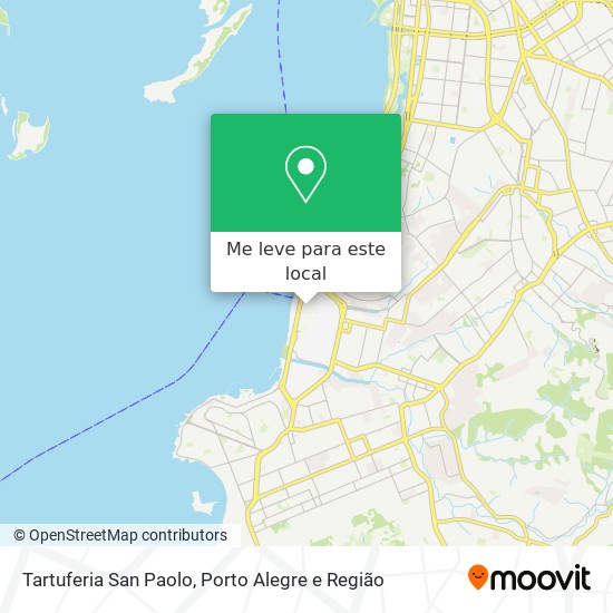 Tartuferia San Paolo mapa