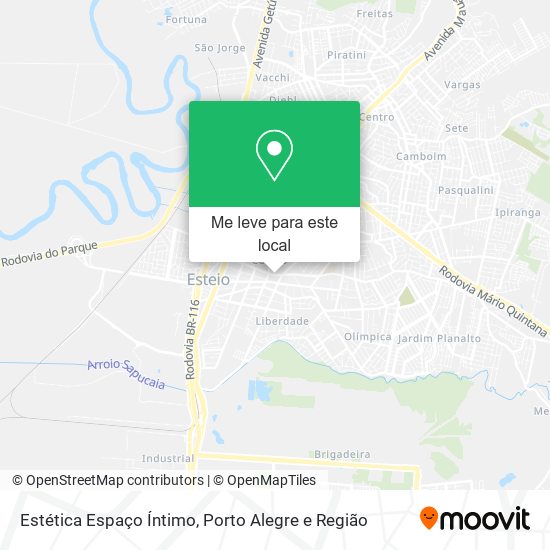 Estética Espaço Íntimo mapa