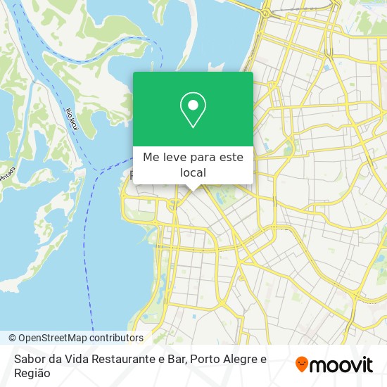 Sabor da Vida Restaurante e Bar mapa