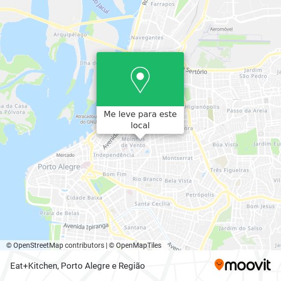 Eat+Kitchen mapa