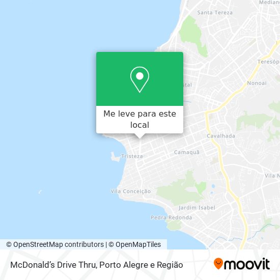 McDonald’s Drive Thru mapa