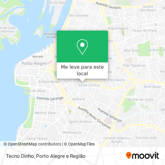Tecno Dinho mapa