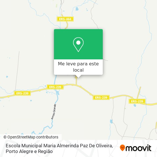 Escola Municipal Maria Almerinda Paz De Oliveira mapa