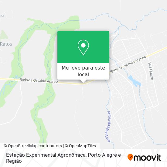 Estação Experimental Agronômica mapa