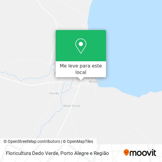 Floricultura Dedo Verde mapa