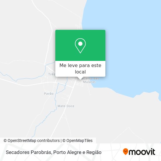 Secadores Parobrás mapa