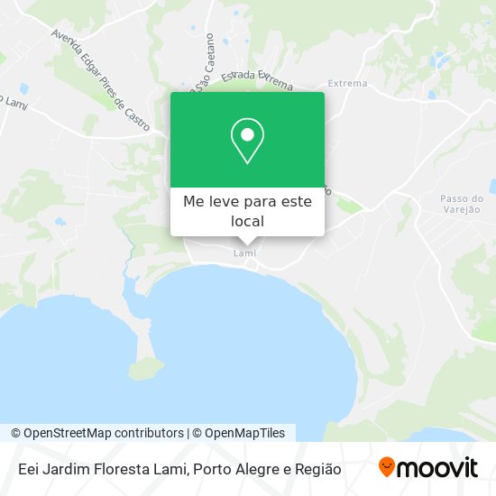 Eei Jardim Floresta Lami mapa