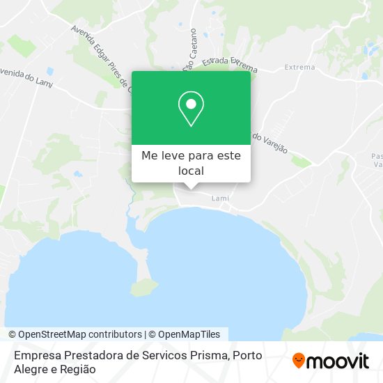 Empresa Prestadora de Servicos Prisma mapa