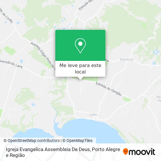 Igreja Evangelica Assembleia De Deus mapa