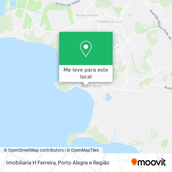 Imobiliaria H Ferreira mapa