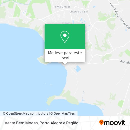 Veste Bem Modas mapa