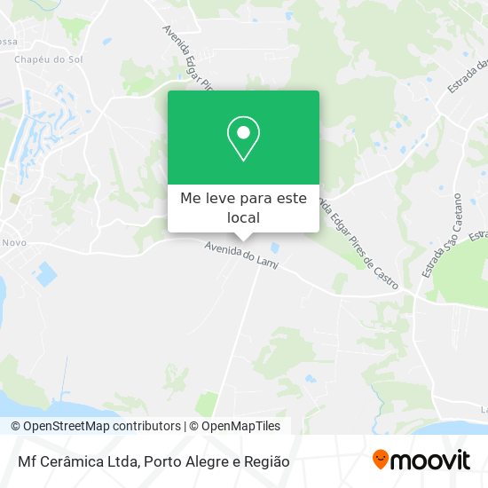 Mf Cerâmica Ltda mapa
