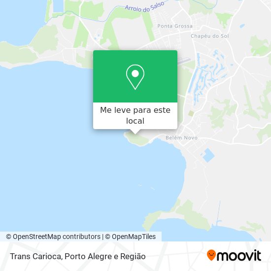Trans Carioca mapa