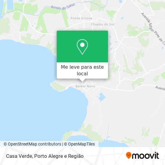 Casa Verde mapa