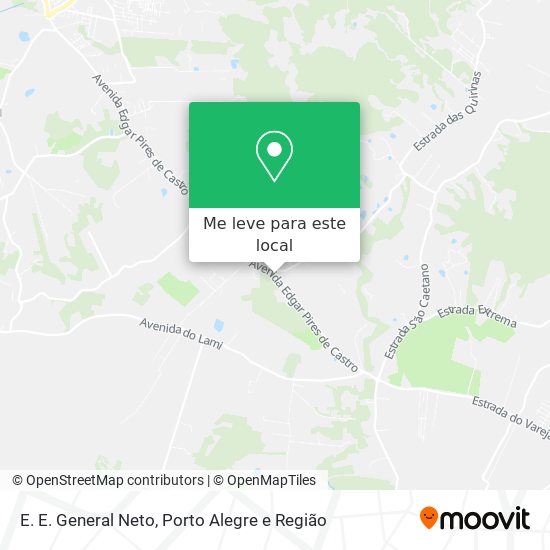 E. E. General Neto mapa