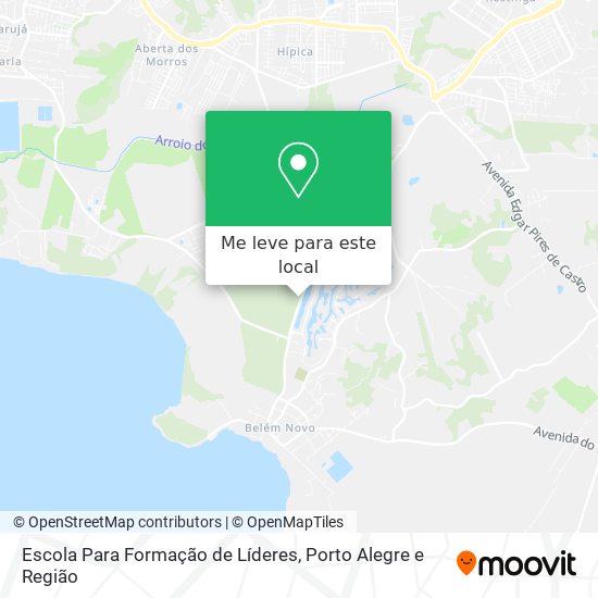 Escola Para Formação de Líderes mapa
