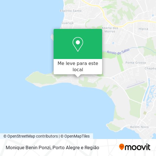 Monique Benin Ponzi mapa