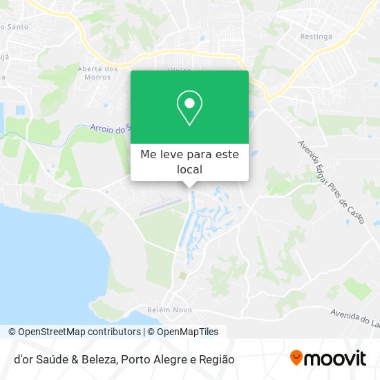 d'or Saúde & Beleza mapa