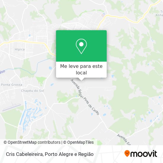 Cris Cabeleireira mapa