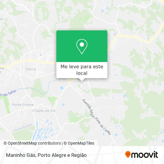 Maninho Gás mapa