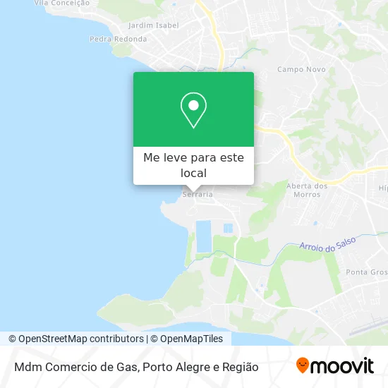 Mdm Comercio de Gas mapa