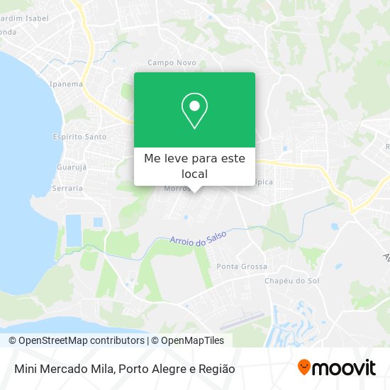 Mini Mercado Mila mapa