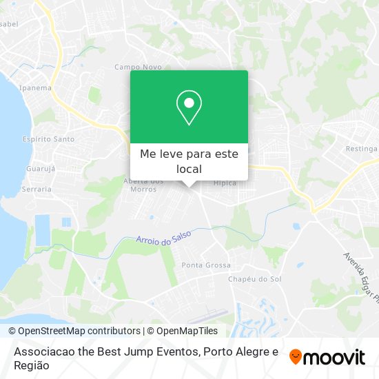 Associacao the Best Jump Eventos mapa