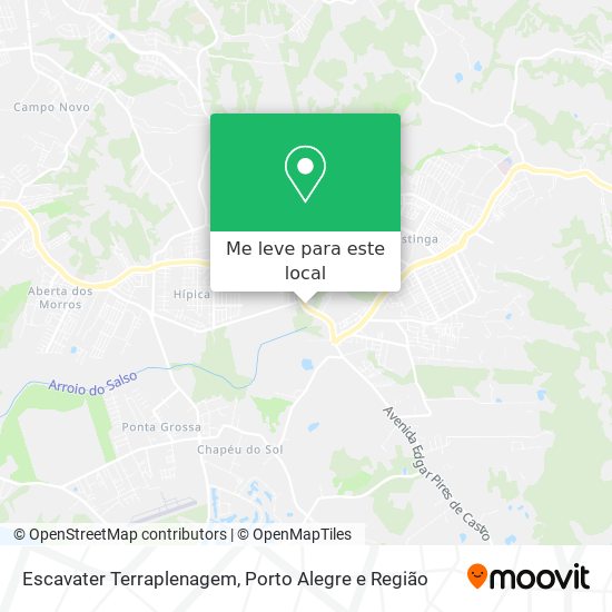 Escavater Terraplenagem mapa