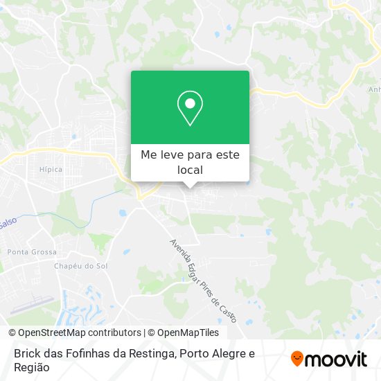 Brick das Fofinhas da Restinga mapa