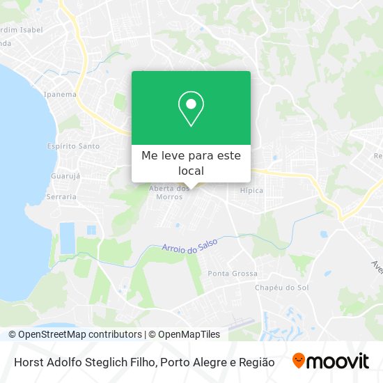Horst Adolfo Steglich Filho mapa