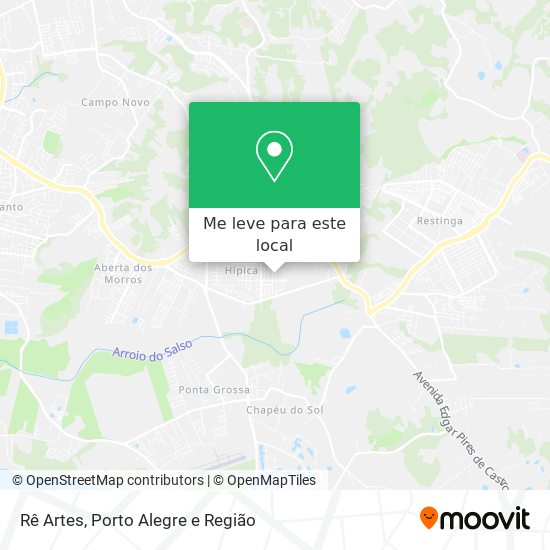 Rê Artes mapa