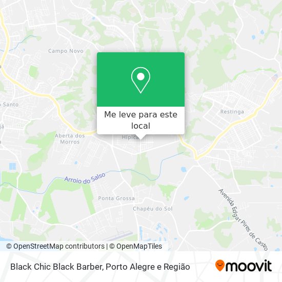 Black Chic Black Barber mapa