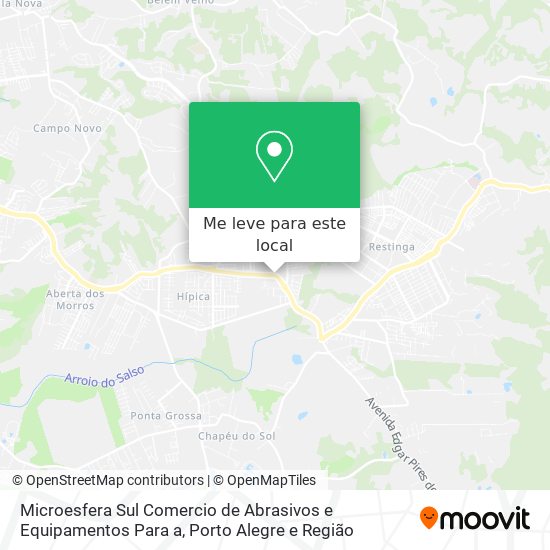 Microesfera Sul Comercio de Abrasivos e Equipamentos Para a mapa