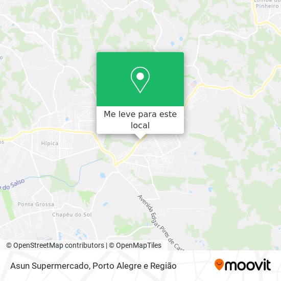 Asun Supermercado mapa