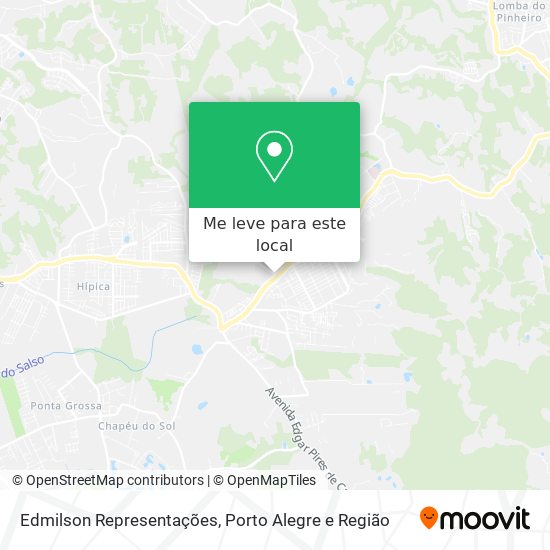 Edmilson Representações mapa