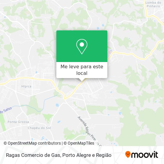 Ragas Comercio de Gas mapa