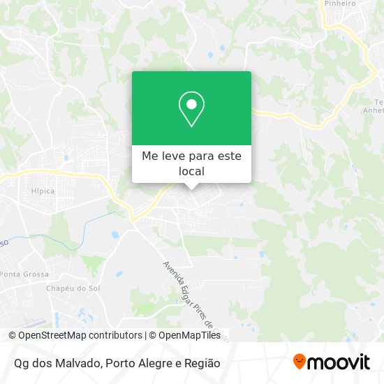 Qg dos Malvado mapa