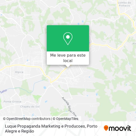 Luque Propaganda Marketing e Producoes mapa