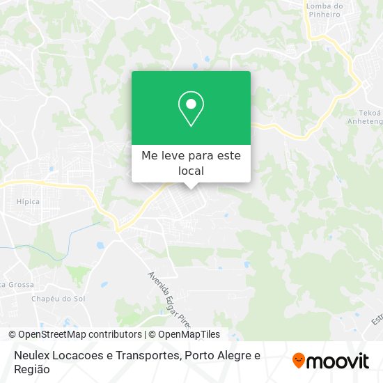 Neulex Locacoes e Transportes mapa