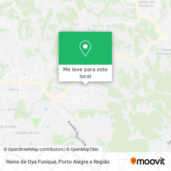 Reino de Oya Funiqué mapa