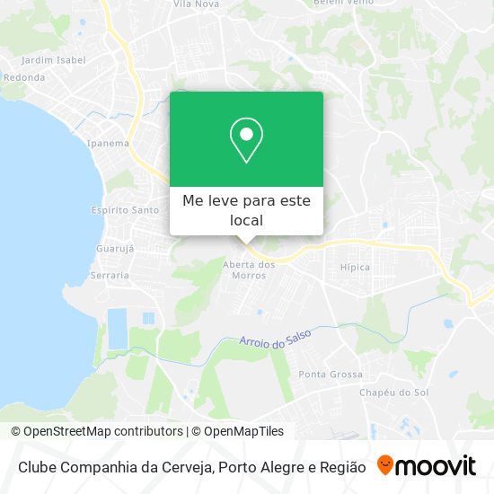 Clube Companhia da Cerveja mapa