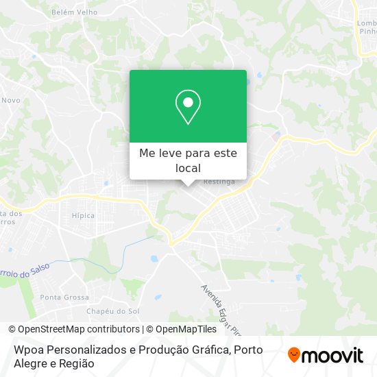 Wpoa Personalizados e Produção Gráfica mapa