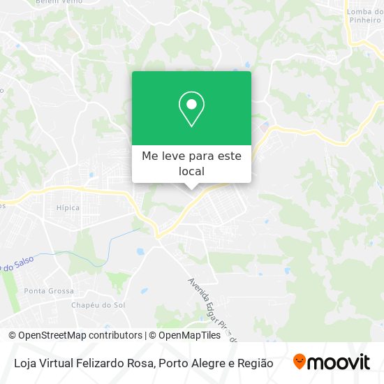 Loja Virtual Felizardo Rosa mapa