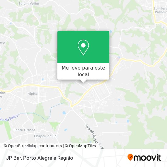JP Bar mapa